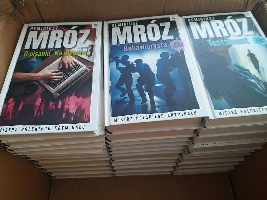 Kolekcja książek "Mistrz Polskiego Kryminału" Remigiusz Mróz