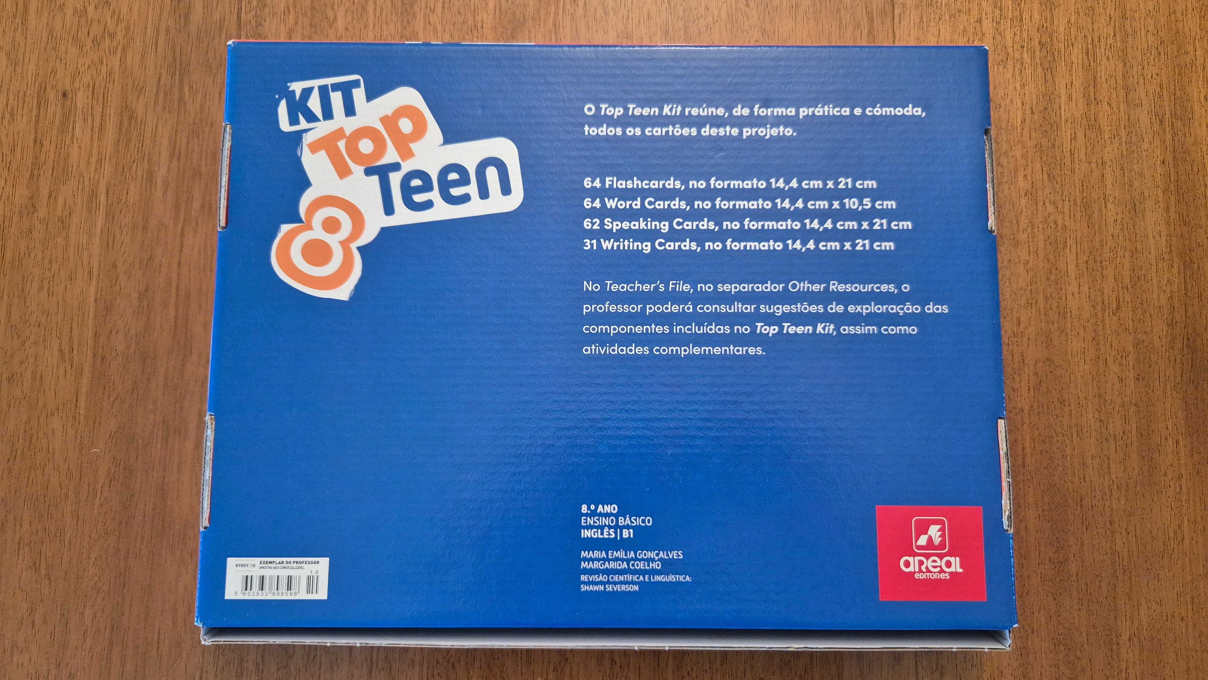 Vendo Kit TOP TEEN 8 - Material Pedagógico p/ Inglês 8ºAno. NOVIDADE!