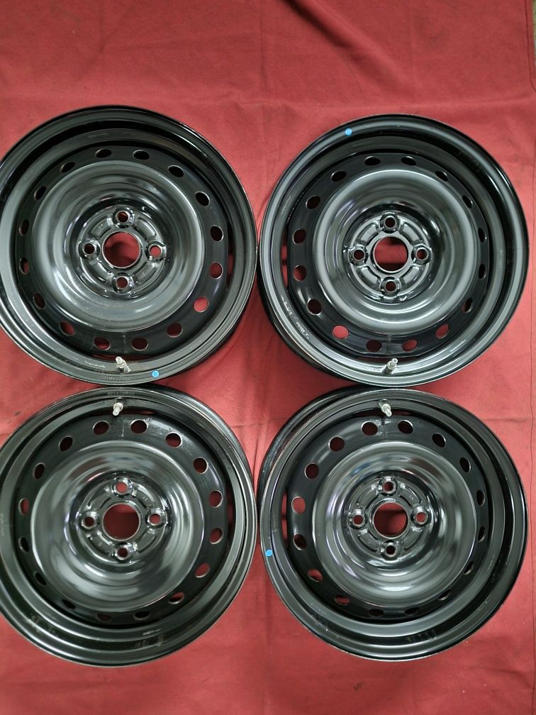 4x100 15 Suzuki Swift 14-17 Felgi stalowe z czujnikami cienienia powie