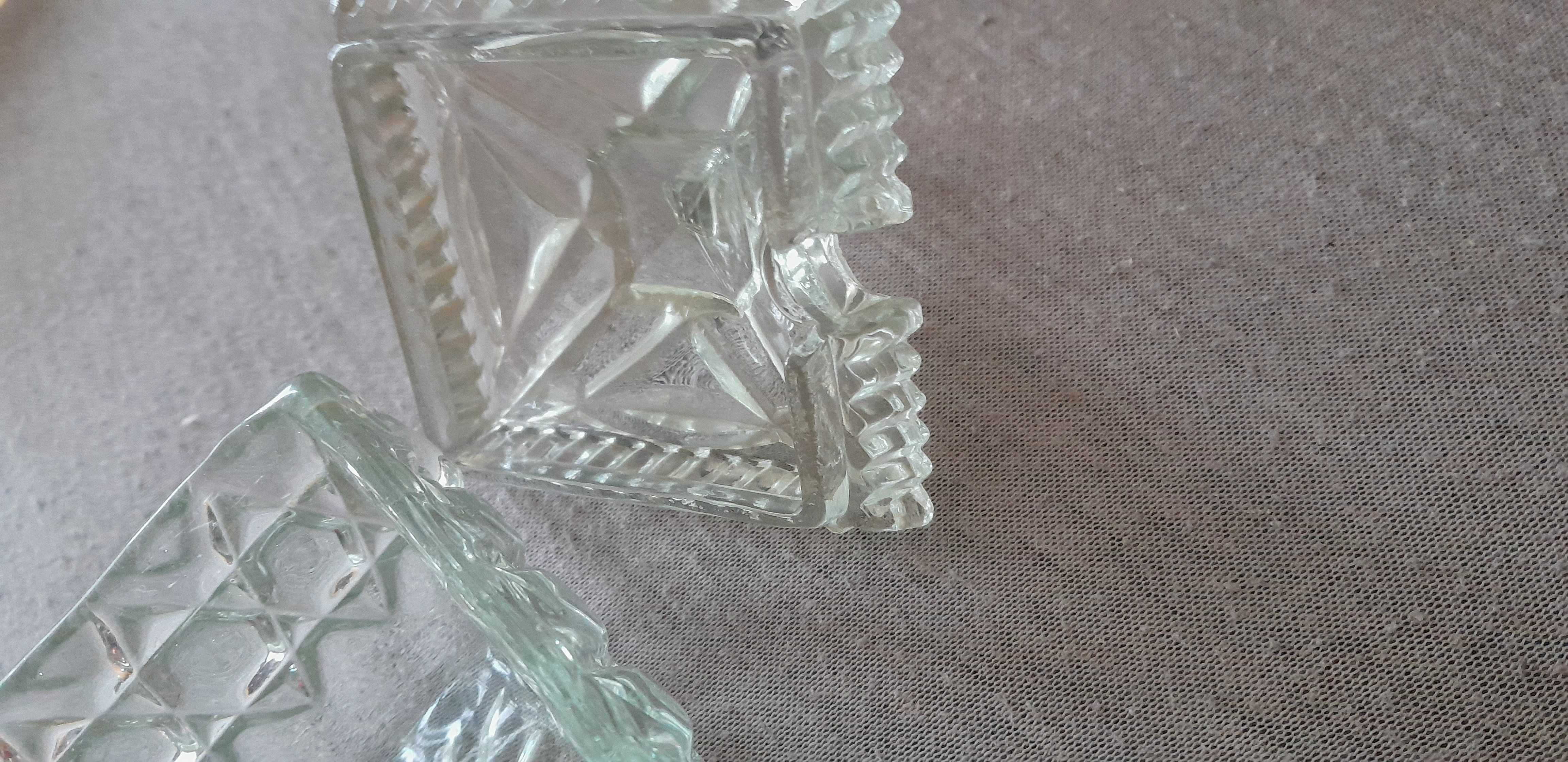cukiernica cukierniczka szklana szkło vintage retro