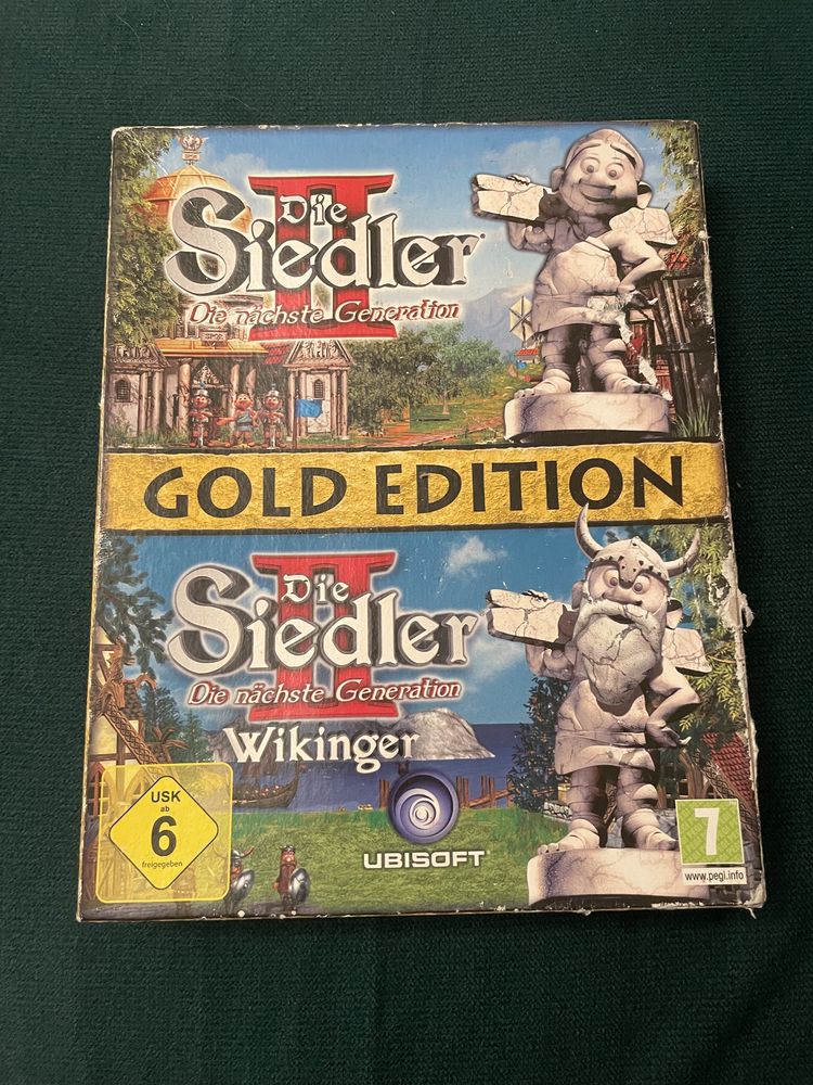 Gra PC BIG BOX - The Settlers II 2 Gold Edition DE unikat retro