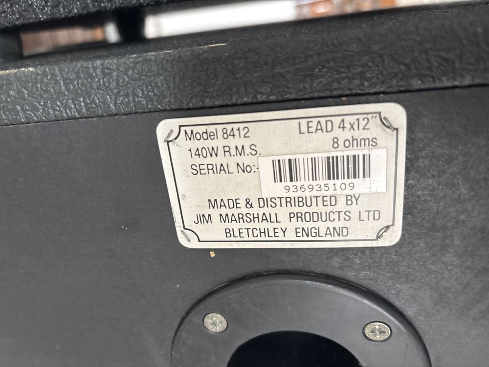 Marshall 8412 kolumna gitarowa 412 Valvestate
