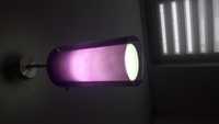 Żyrandol Lampa sufitowa nowoczesna fioletowa biała + żarowka led