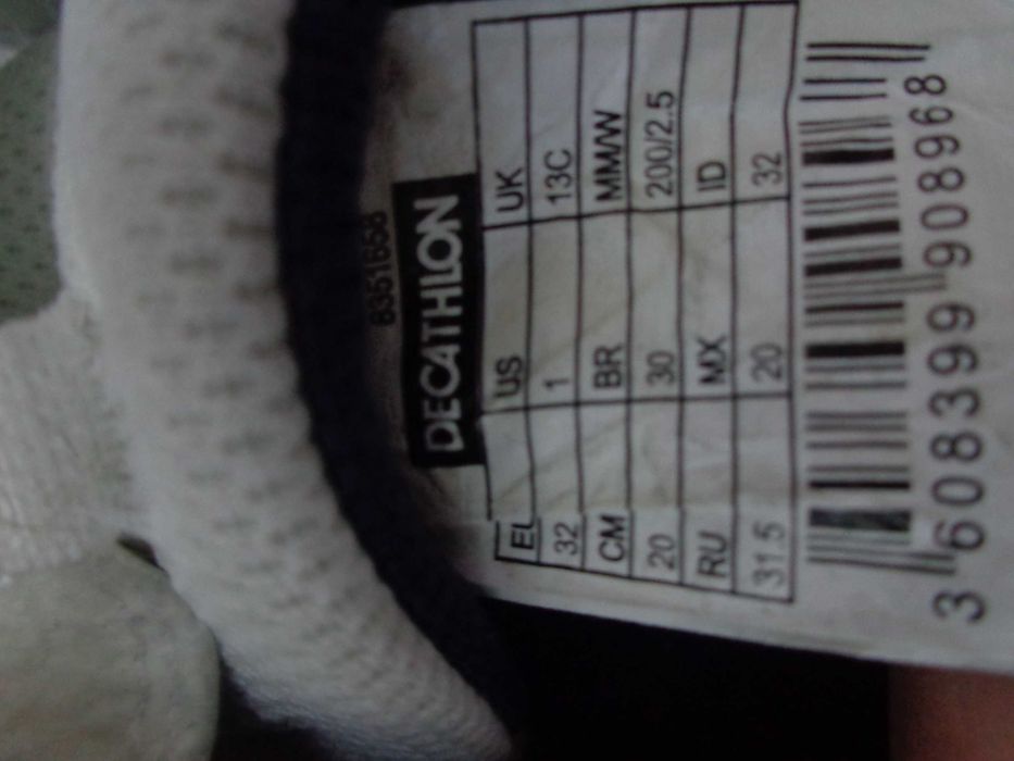 Buty zapinane na rzepy, rozmiar 32