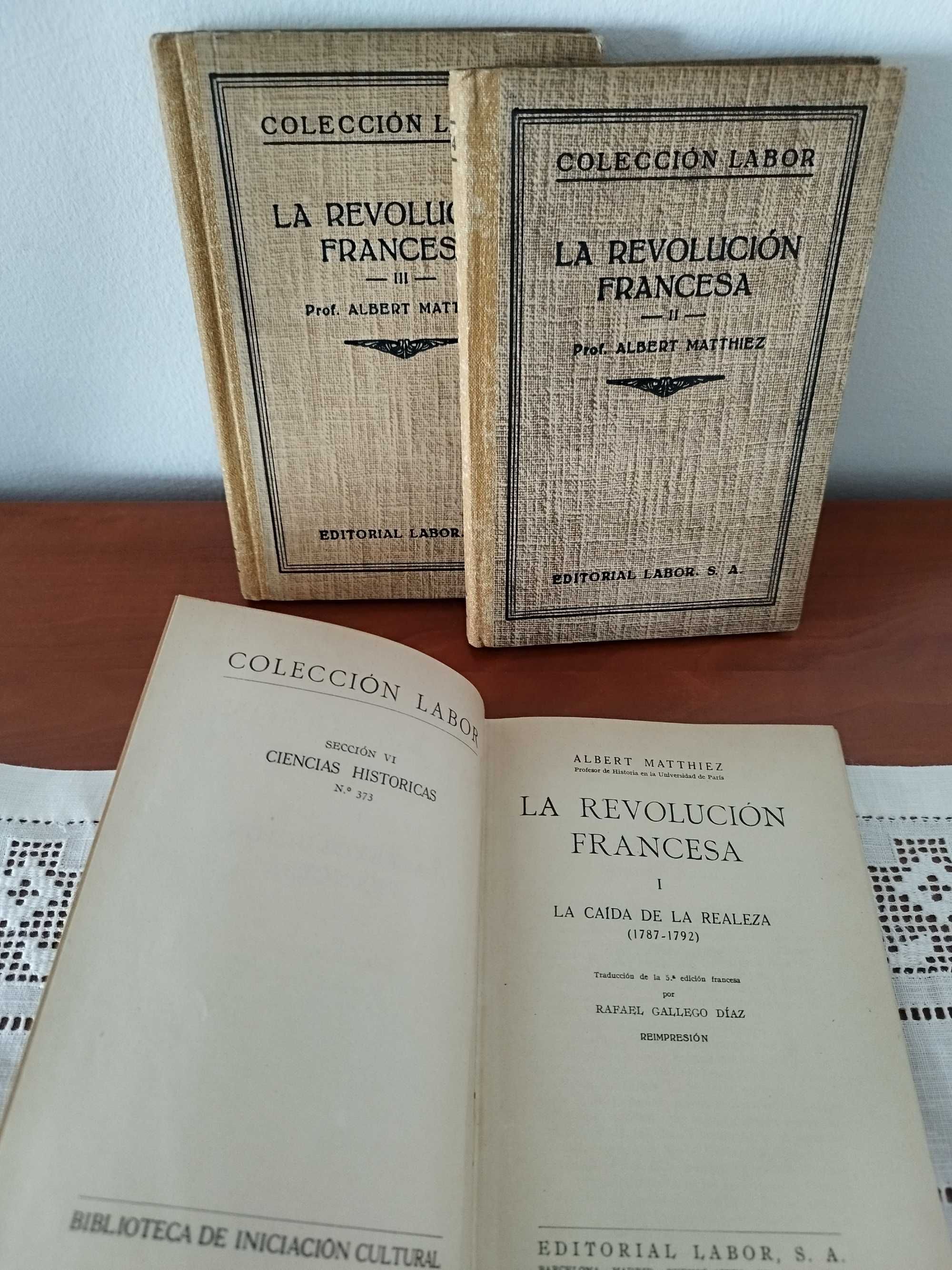 La Revolución Francesa (3 Tomos)