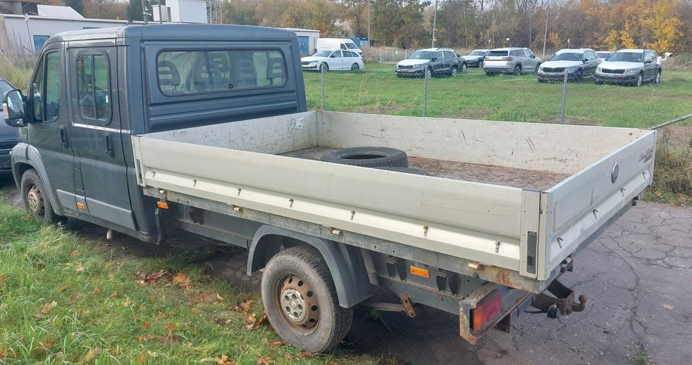Fiat Ducato klima Maxi L5 2,3 JTD Skrzyniowy Dubel Kabina 6 osobowy
