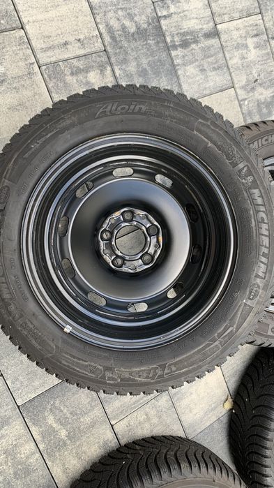 Koła felgi stalowe Mini Clubman 5x112 15 cali opony zimowe czujniki