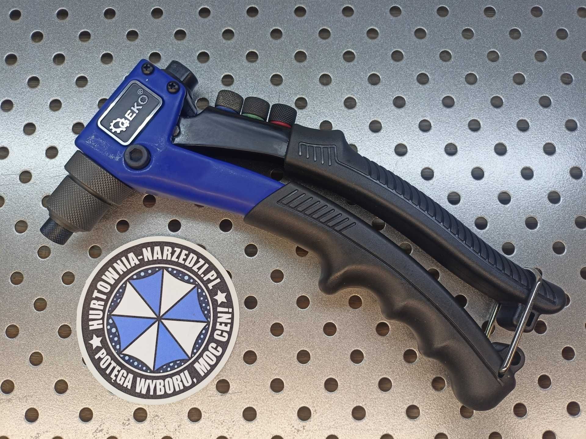 #2007 Nitownica ręczna 2.4 - 4.8 mm Geko