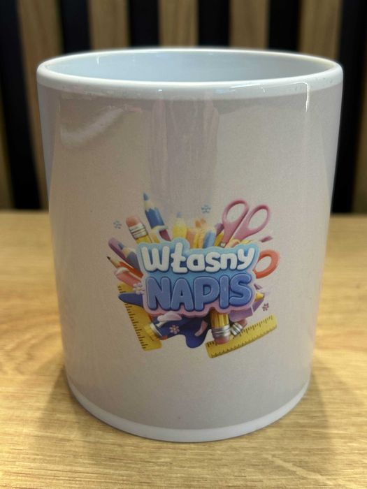 Kubek na dzien nauczyciela własny napis