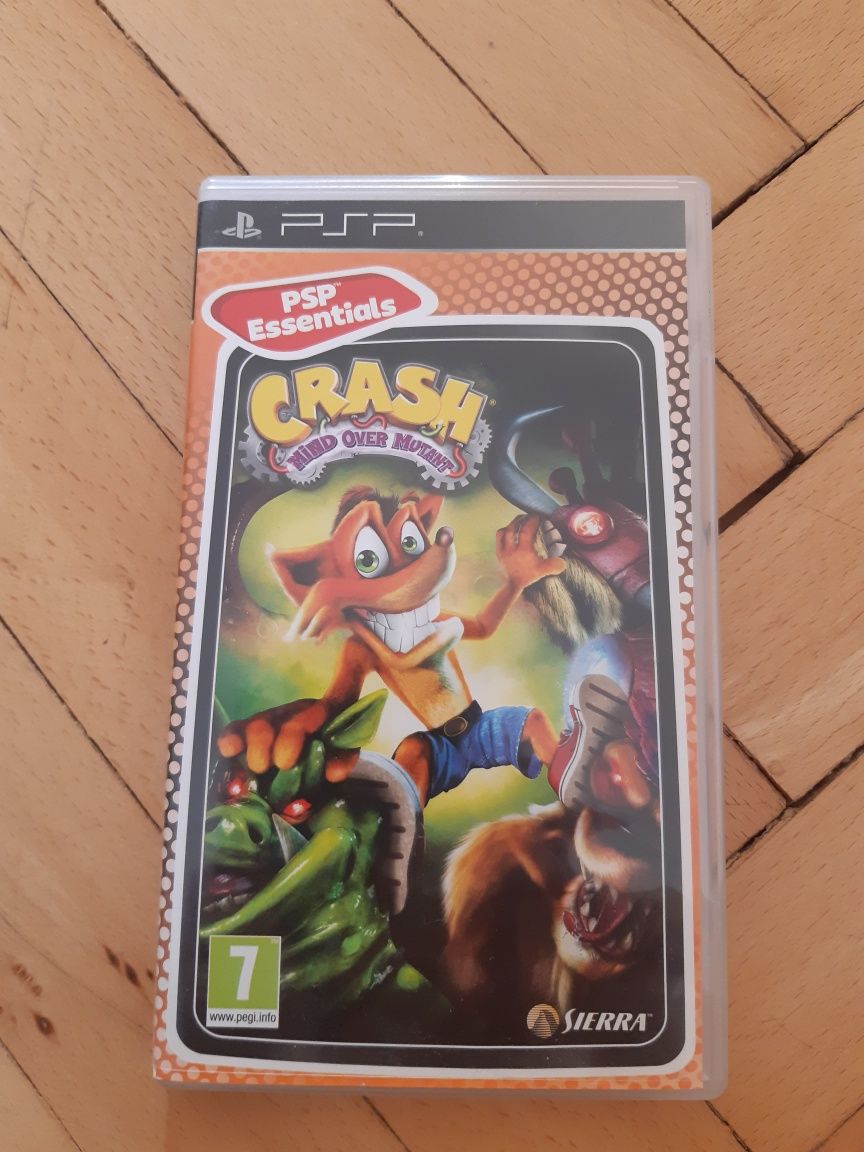 Gra na konsolę PSP Crash Mind over mutant