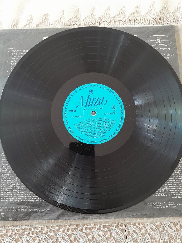 Na szkle malowane LP vinyl