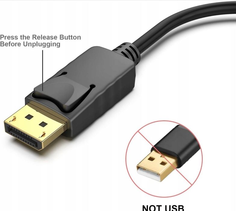 Adapter przejściówka Benfei Displayport na HDMI 4K