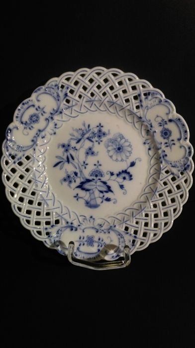 Patera MEISSEN Wzór Cebulowy XIX w Śliczna