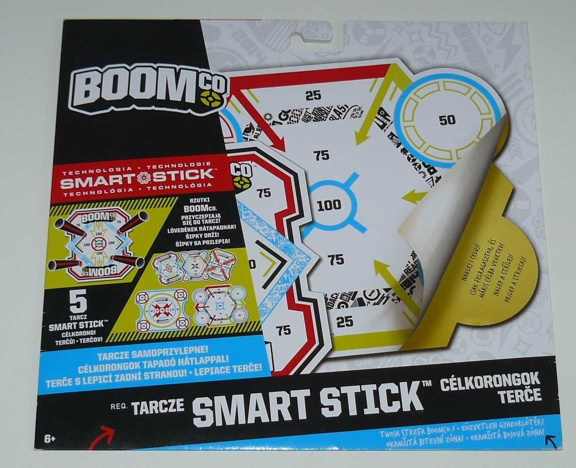 Samoprzylepne tarcze Smart Stick BoomCo 5 szt. Mattel NOWE