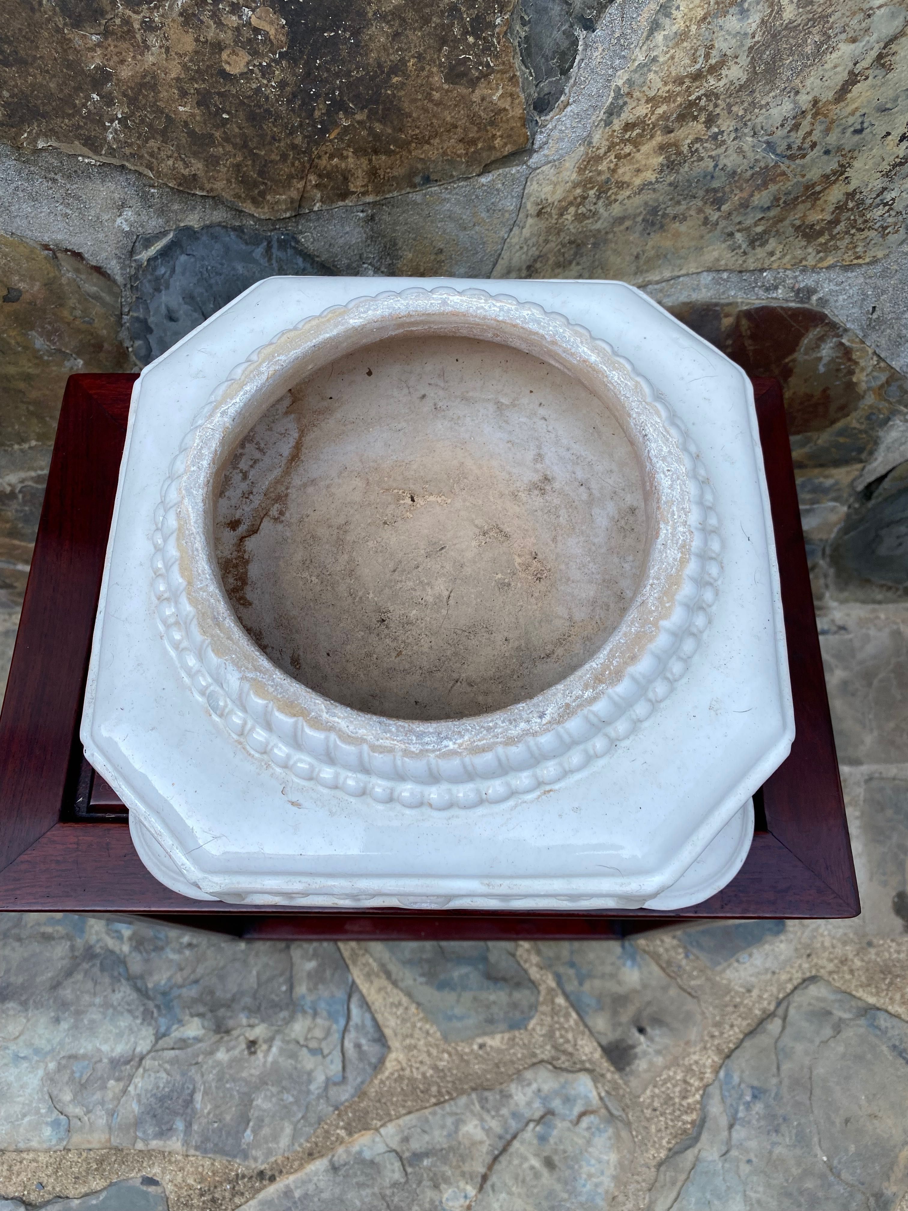 Base Vaso Viúva Lamego 25 cm Marcada