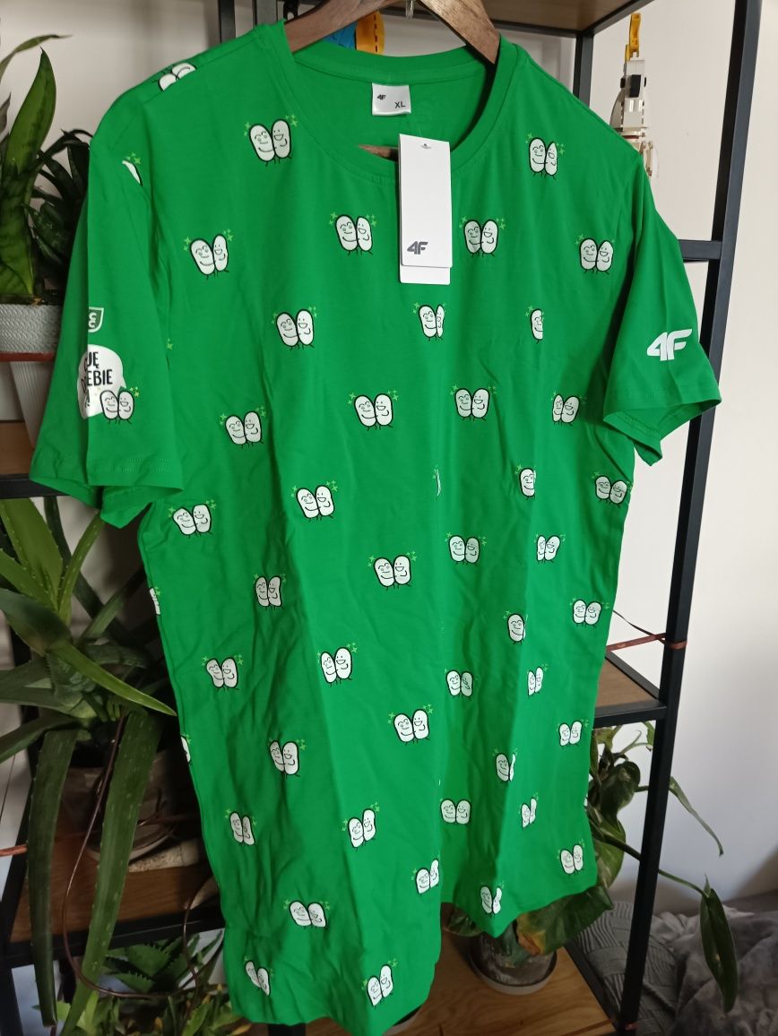 NOWA! T-shirt 4F serii tic tac r. XL