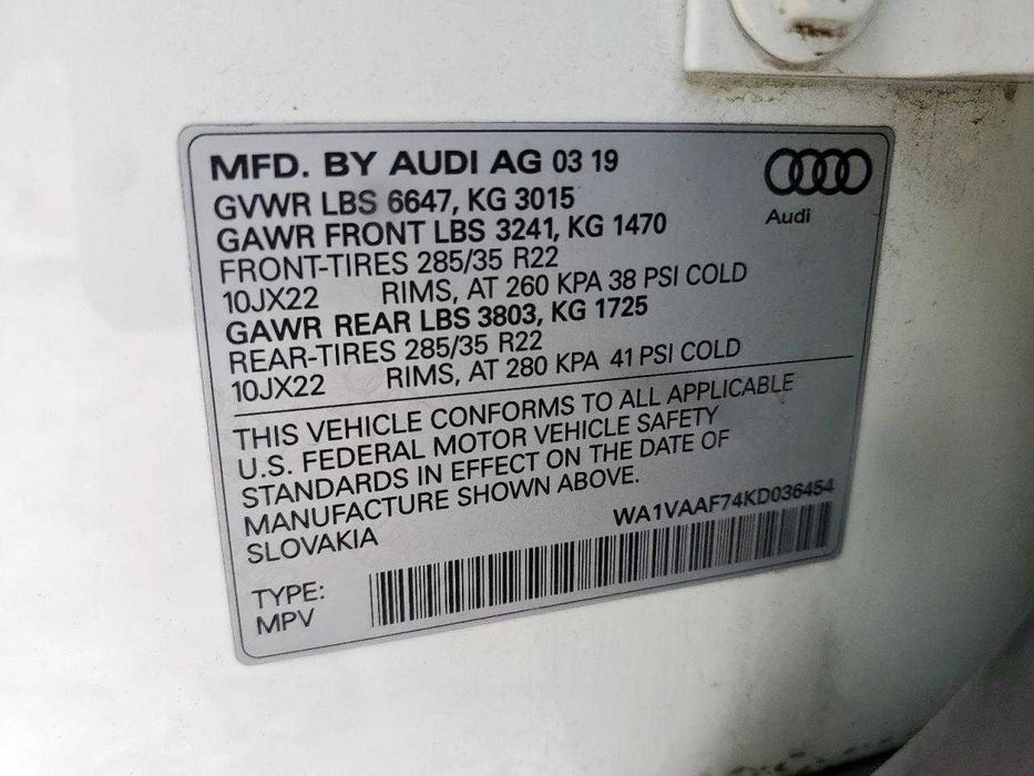 Audi Q7 Prestige 2019