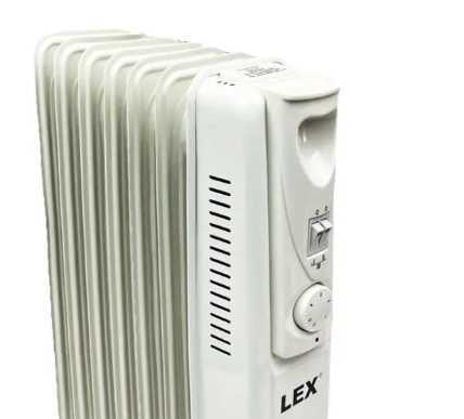 Масляний обігрівач 1500Вт LEX LXHY-15G1 економний оливний нагрівач
