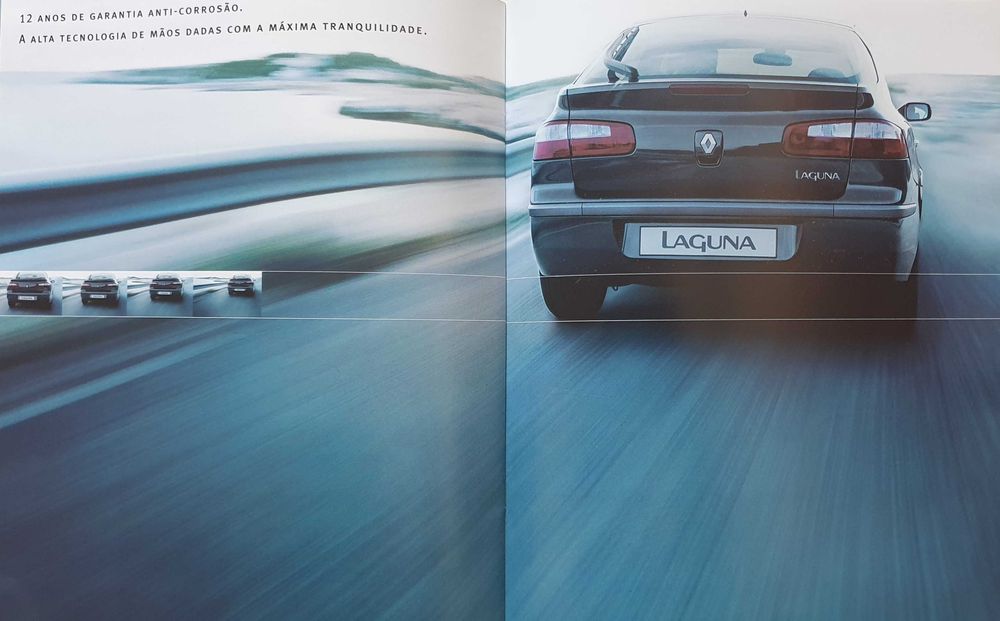 Catálogos automóvel Renault Laguna - Ano 2001