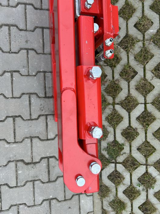 Obrotnica Wywrotnica ze SKŁADANĄ ŁAPĄ do wózka widłowego ciągnika