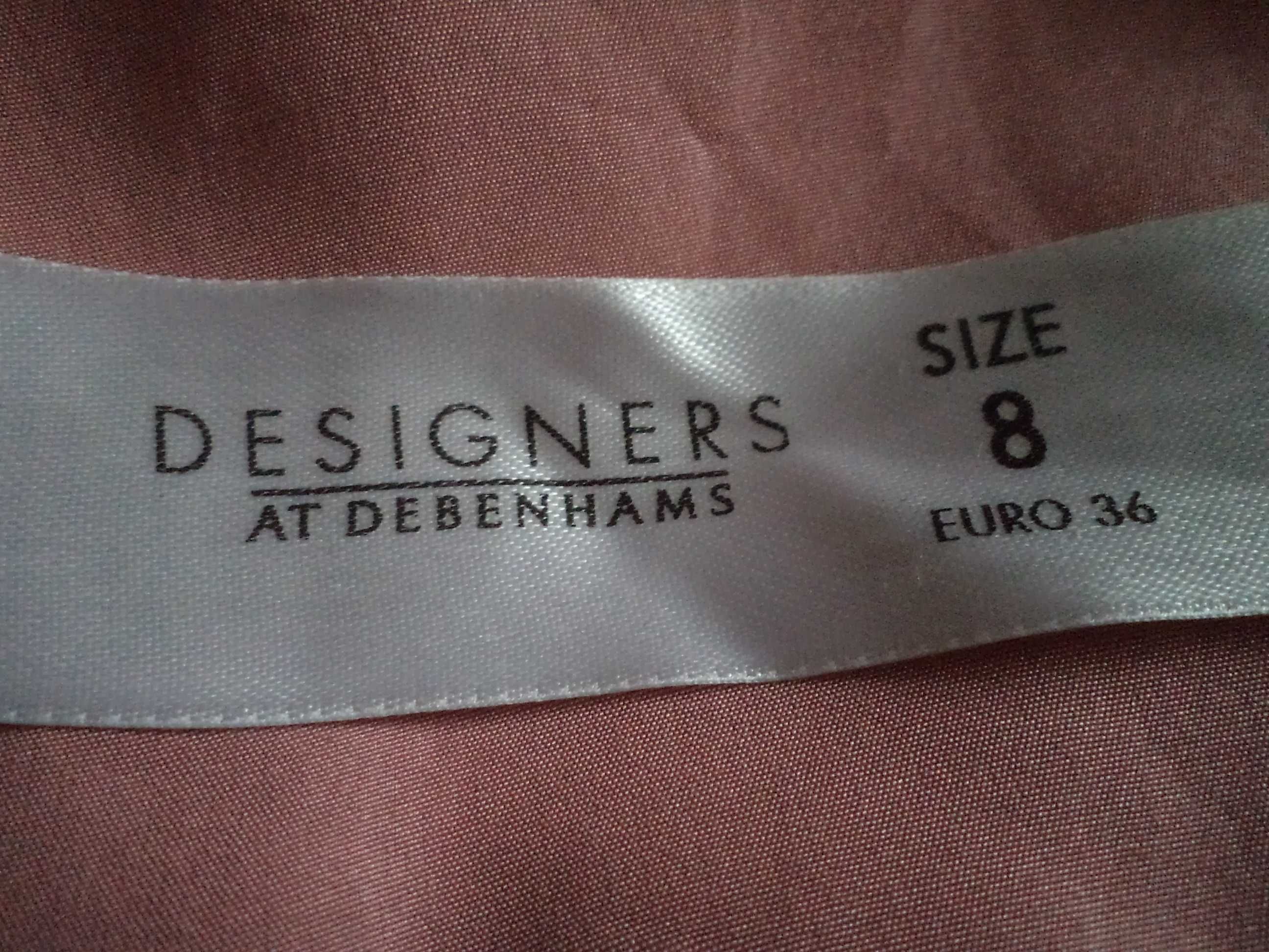 Imprezowa bluzeczka top z jedwabiu r.36 jak Karen Millen