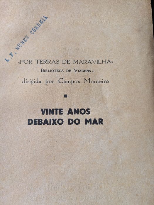 Vinte Anos Debaixo do Mar de J.E. Williamson