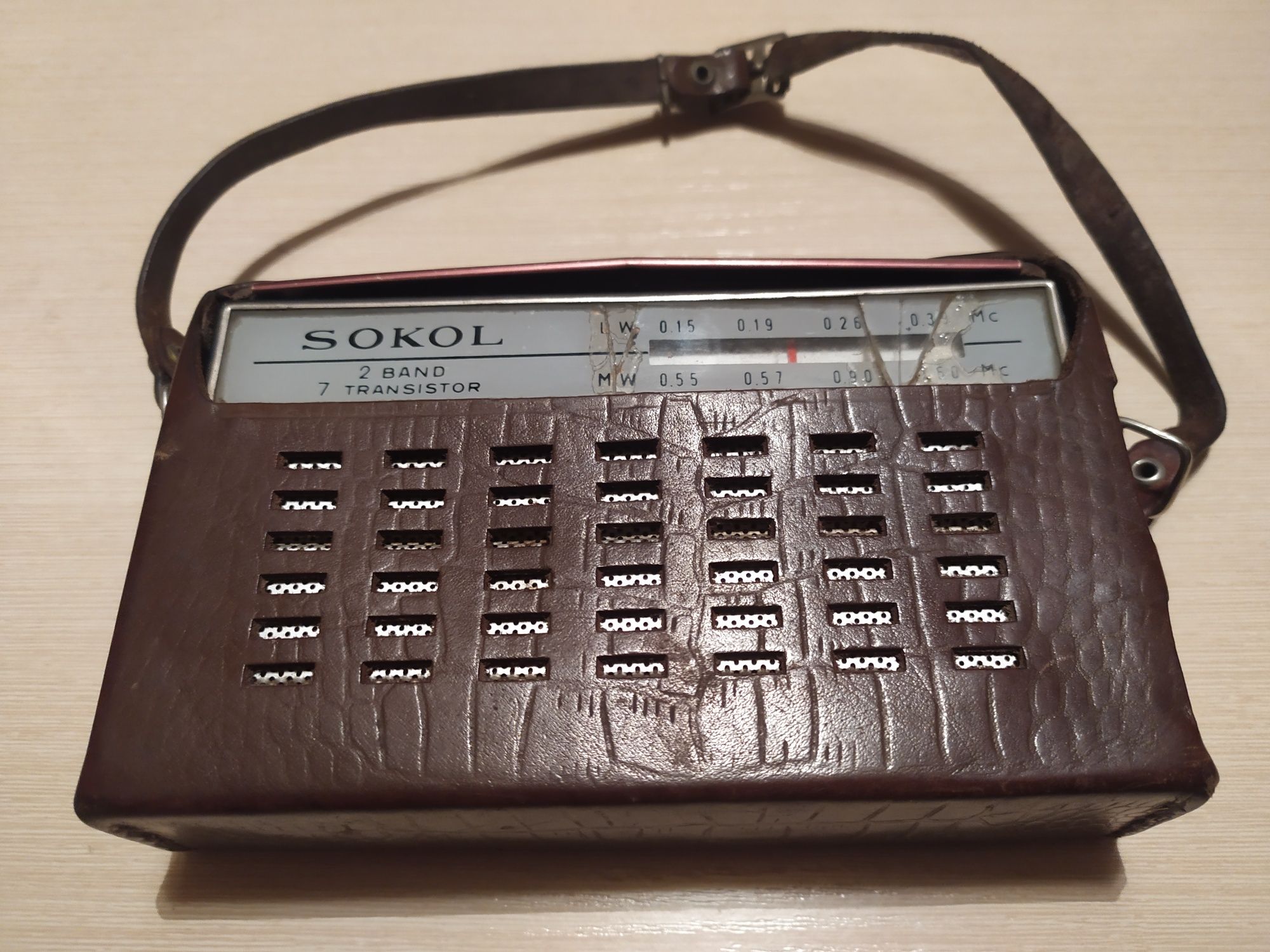 Radio sokół 2 band , 7 transistor