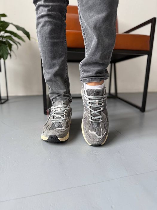 Зимові кросівки New Balance 1906D Gore Tex термо чорні, сірі