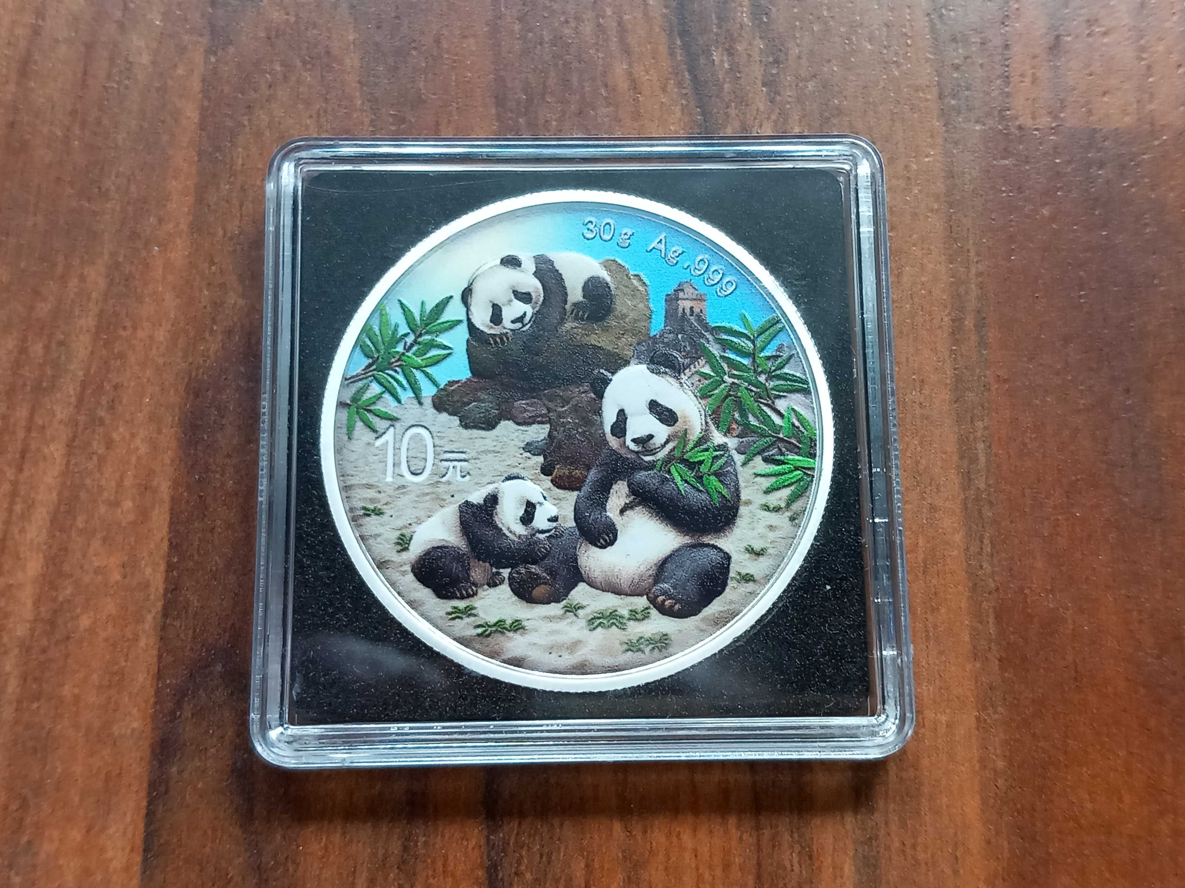 Moeda 1oz Panda 2025 China (colorido)