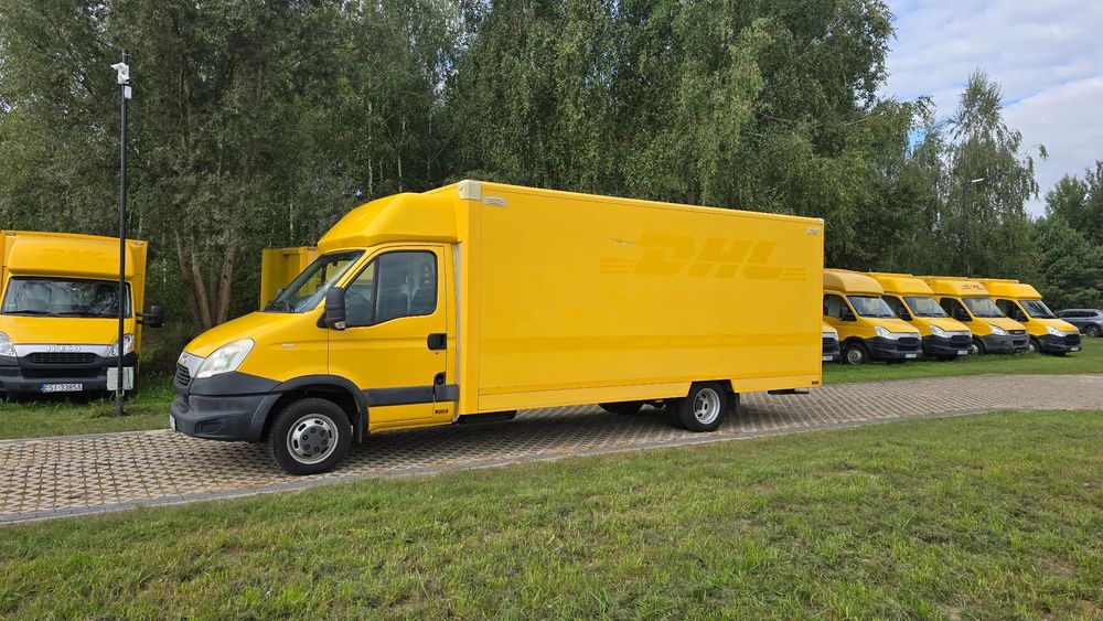 Iveco DAILY V, KONTENER DHL POCZTOWY, EURO5  MAXI DŁUGI, 50C15, 3.0 145KM, Zabudowa SOMMER, 45 600km, serwisowany