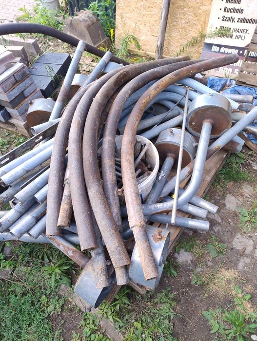 Wysięgniki stalowe ocynkowane