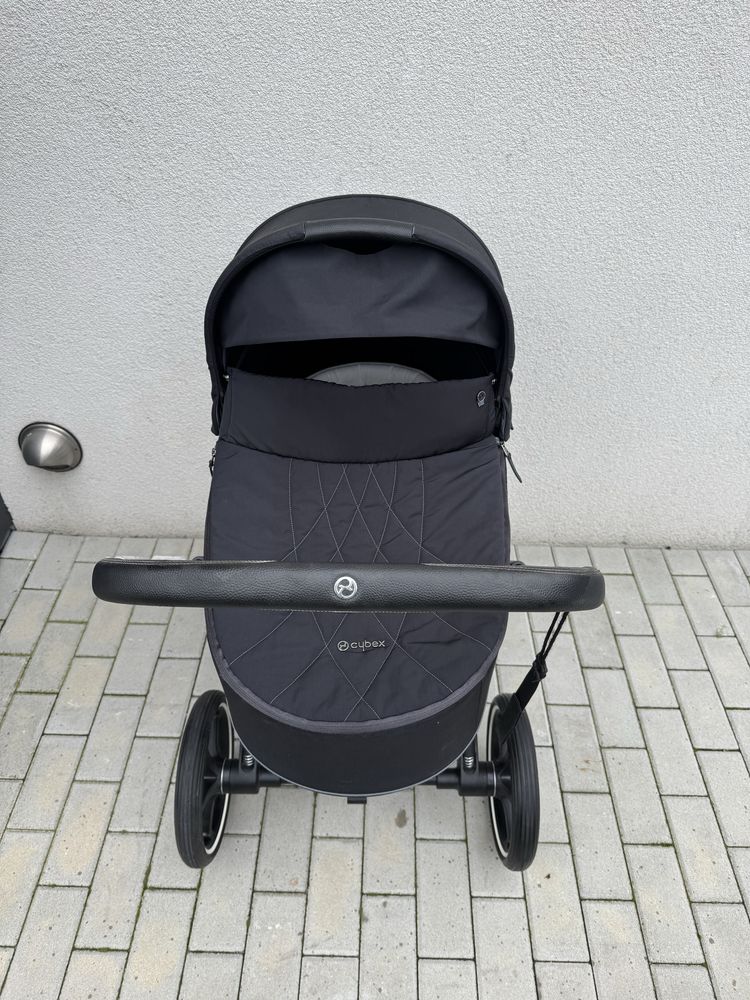 Cybex Priam 2.0 2w1 Deep Black / Chrome Black