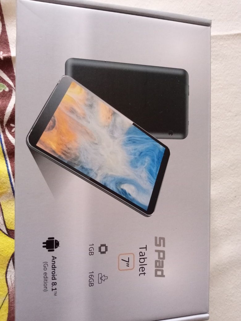 Tablet S Pad 7" novo