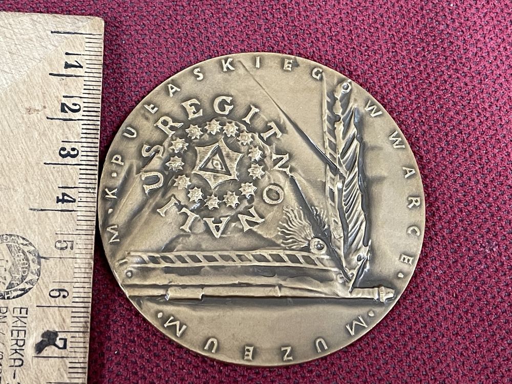 Medal Kazimierz Pułaski Muzeum w Warce