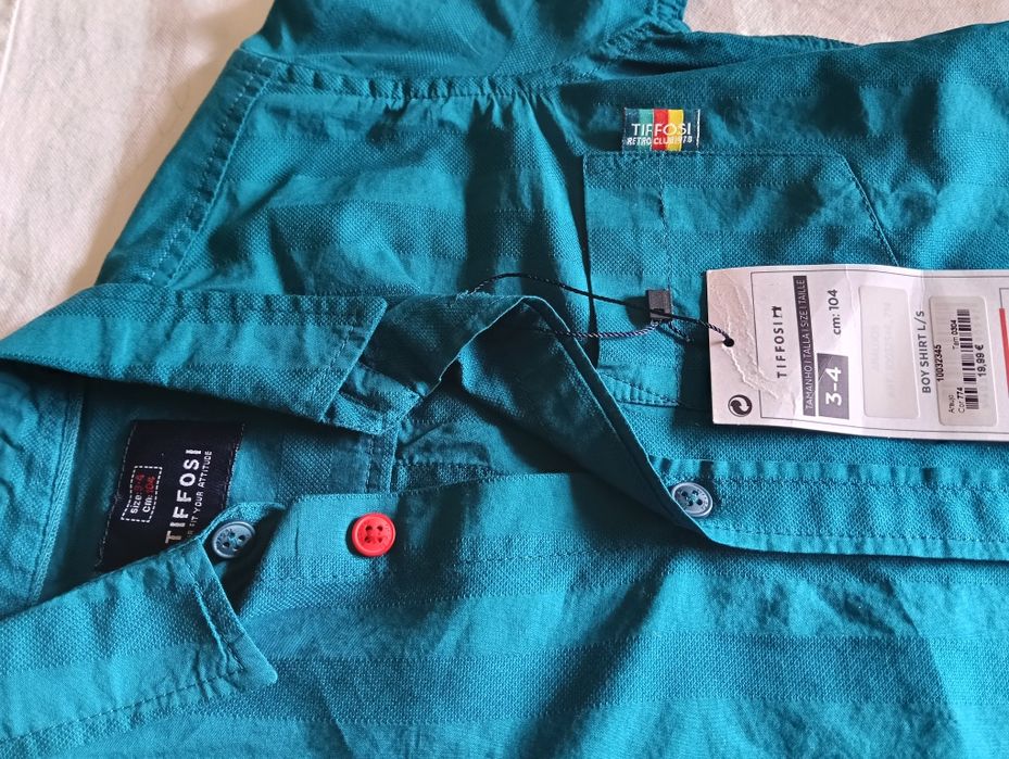 Camisa de rapaz da Tiffosi