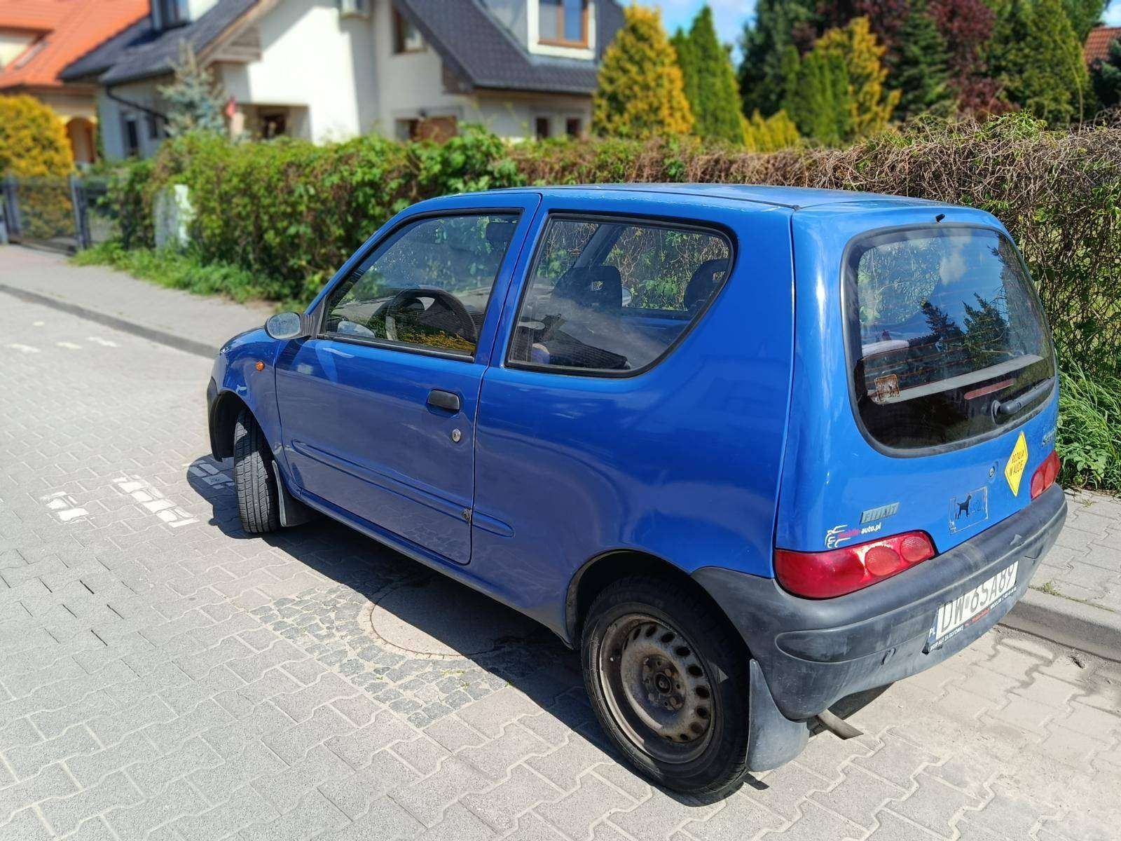 Fiat Seicento przegląd i ubezpieczenie do maja 2026 r.