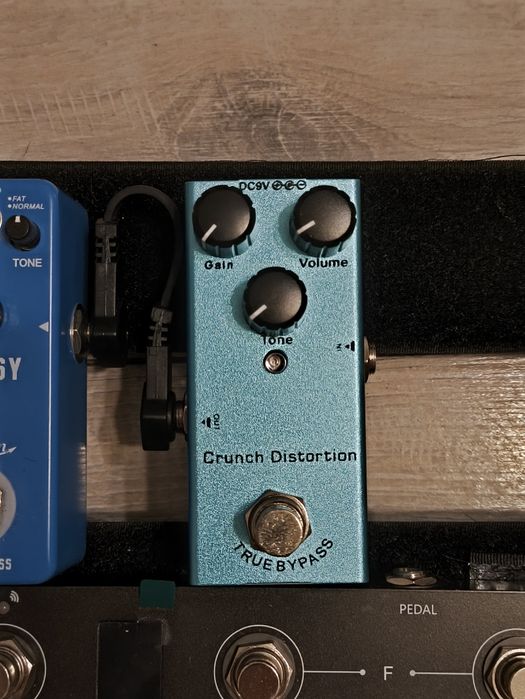 Efekt gitarowy crunch distortion , mini kostka
