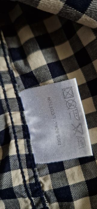 Koszula męska w kratę Slim fit Berkeley rozm. M