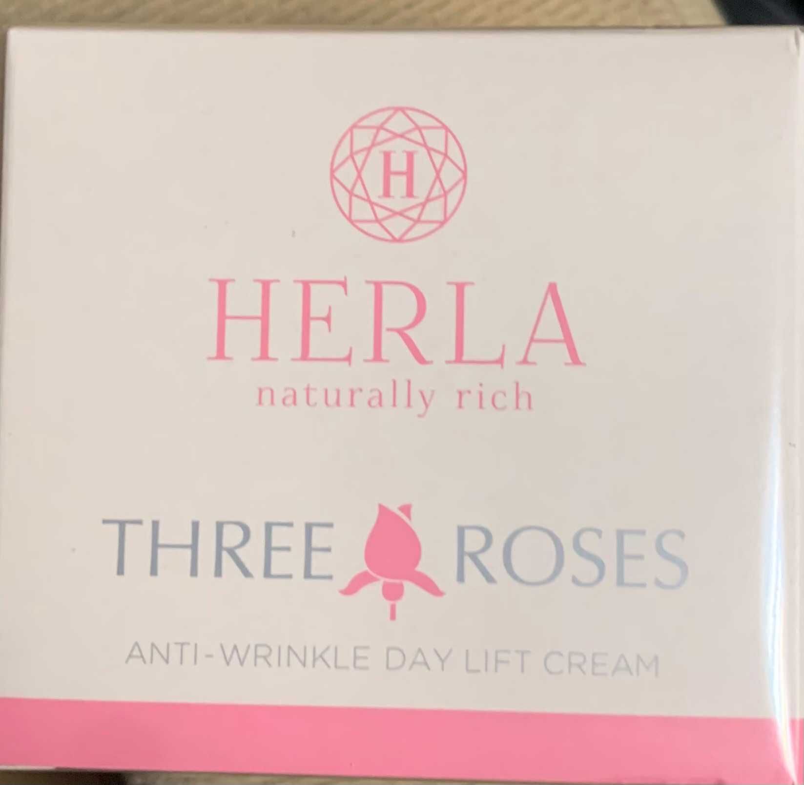 Przeciwzmarszczkowy krem Herla Three Roses