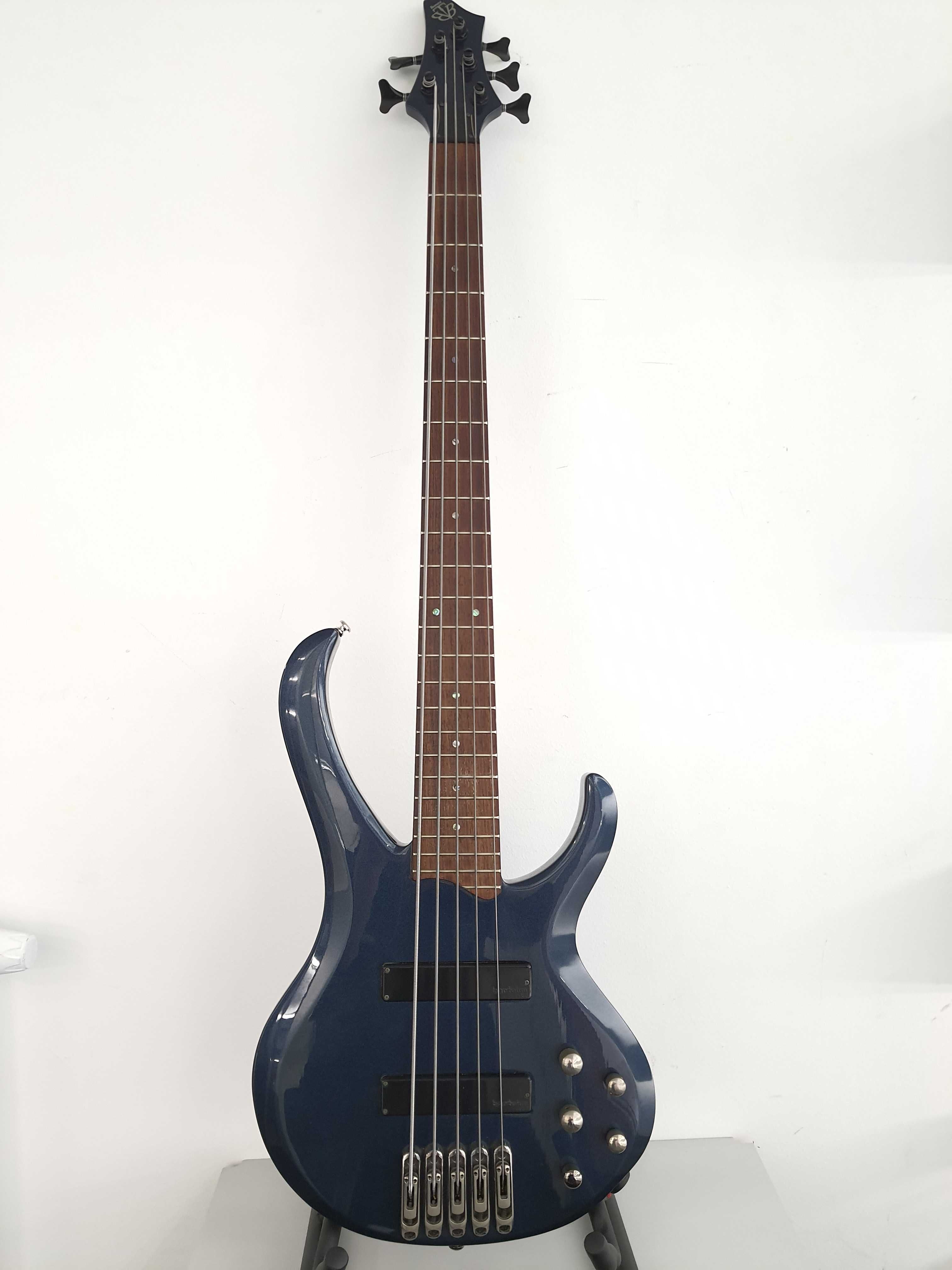 Gitara basowa Ibanez BTB-475 Bartolini MK2 PIĘCIOSTRUNOWA