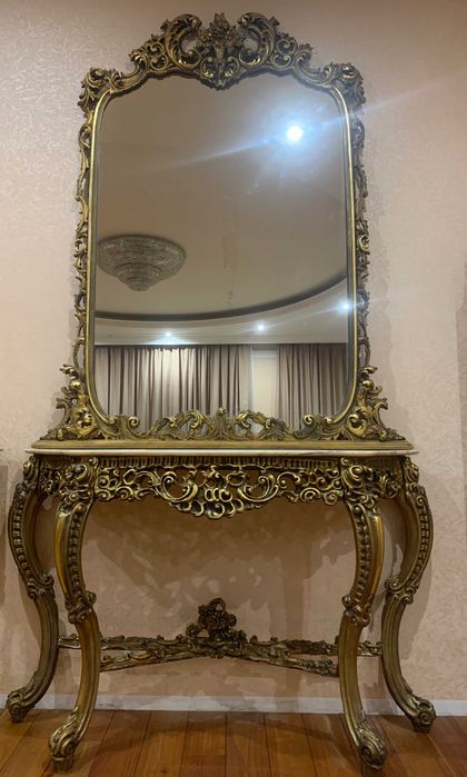 Консольный столик и зеркало (Франция) второй