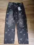Nowe luźne jeansy bershka baggy