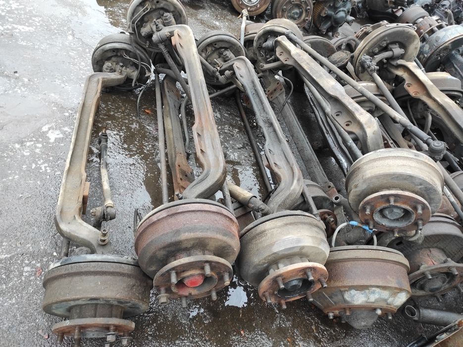 Балка передняя мост задний с барабанами Фотон Foton 1043 3.7 двигатель