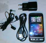 Smartfon HTC DESIRE A8181 - komplet.