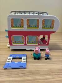 Peppa Pig Kamper Rodzinny Świnka Peppa Samochód + figurki  I
