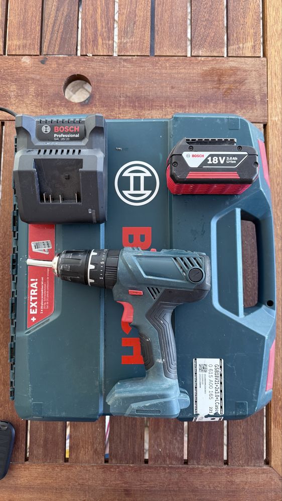 Berbequim sem dio GSB 18V-21 Bosch PROFESSIONAL