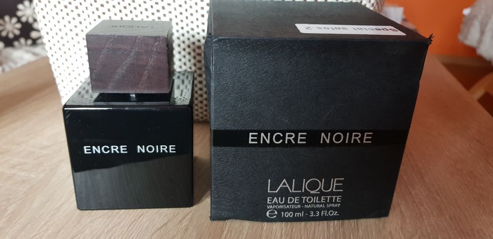 Flakon i kartonik Lalique Encre noir 100ml edt