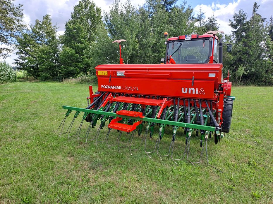 Agregat uprawowo siewny agromasz + poznaniak 2,7m