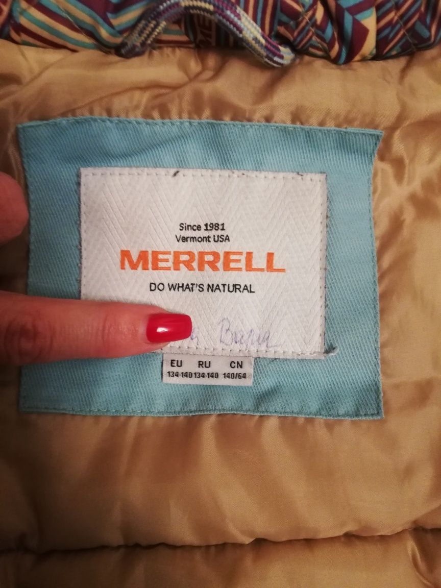 Зимняя парка Merell 134 размер для девочки