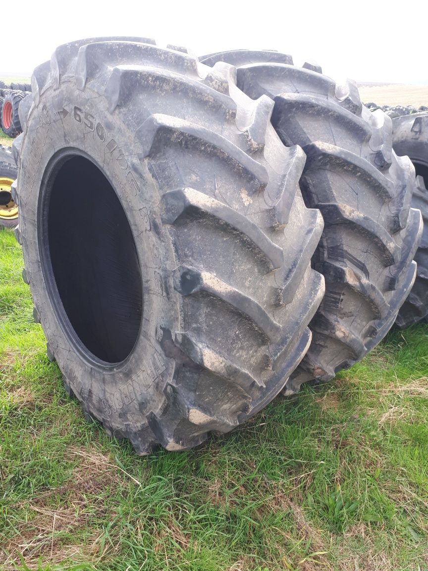 Opony jak Nowe wzmocnione 650/75 R - 38 TRELLEBORG TM900 PARA Młode